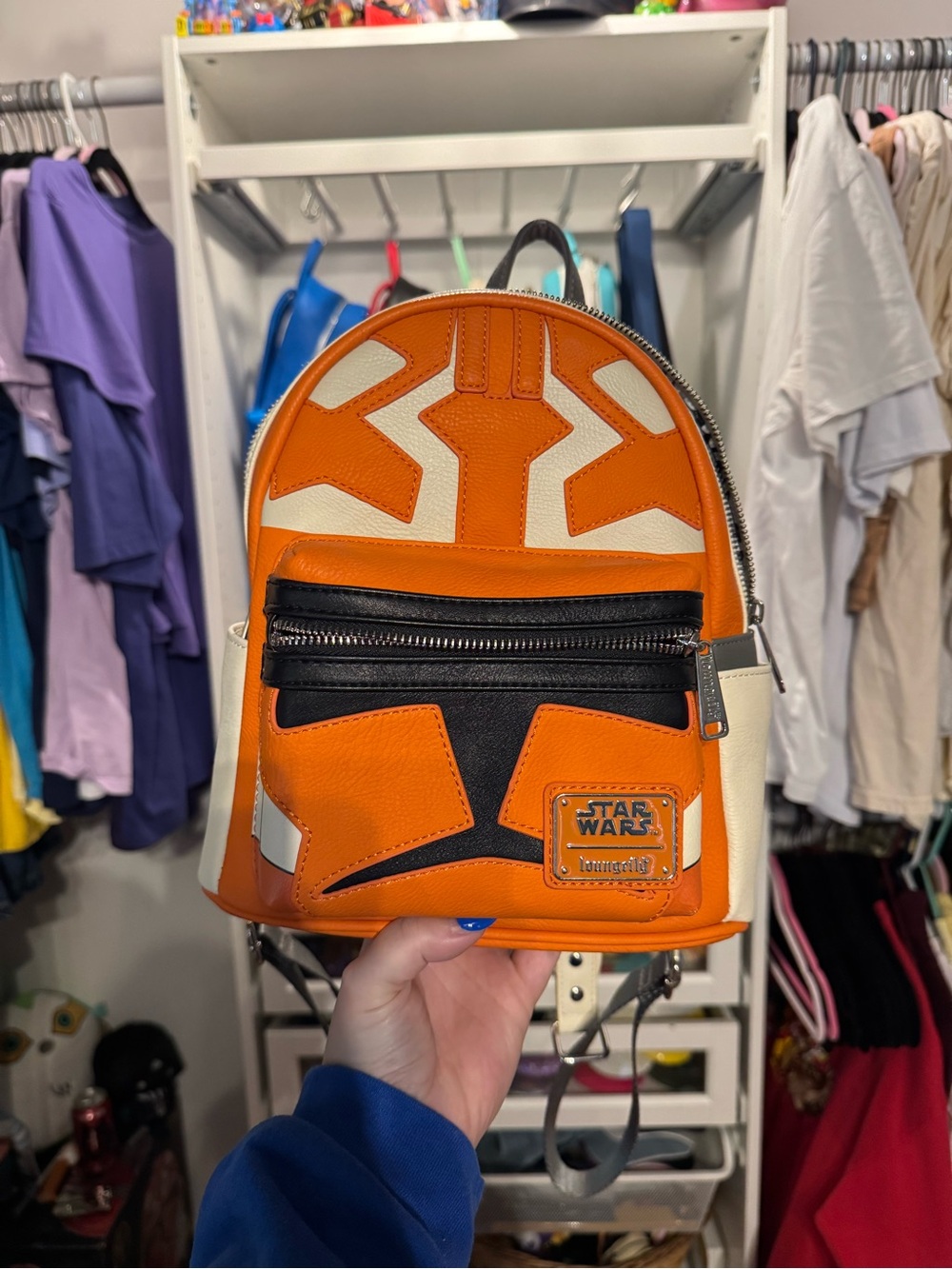 Star Wars Ahsoka Clone Trooper Mini Backpack by Loungefly
